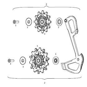 SRAM GX Eagle Skivehjulssystem