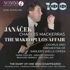 Marie Collier Leos Janacek: The Makropulos Affair: The Diary Of CD