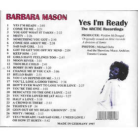 Barbara Mason Yes I'm Ready CD