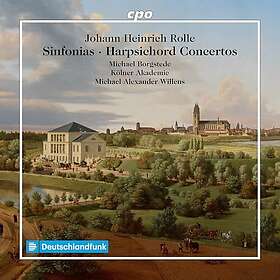 Michael Borgstede, Johann Heinrich Rolle Sinfonias & Harpsichord Cons CD