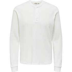 Only & Sons REG LS Henley TEE (Herr)