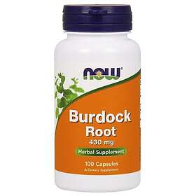 Now Foods Burdock Root 430mg 100 Veg Kapslar