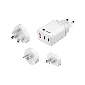 Sandberg 441-59 3in1 Rejseoplader 65W