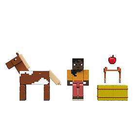 Minecraft Core Figure 2-Pack Staldmester Makena & Hest