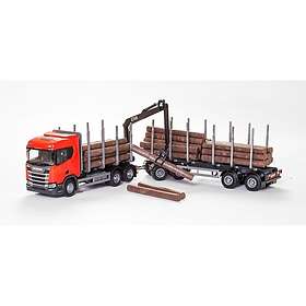 Emek Scania CR Metsäauto ja Perävaunu Nosturilla 77cm