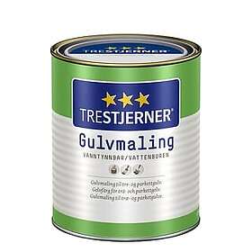 Trestjerner Gulvmaling Klassisk Hvit 2.7L