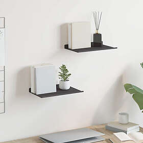 vidaXL Floating Shelf Wall Shelf 30x17.5x2.5cm (2-pack)