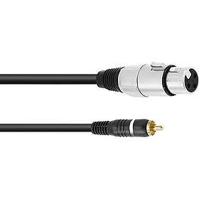 Omnitronic XLR to RCA Adapter Cable 2299995
