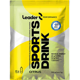 Leader Urheilujuomajauhe Citrus 45g