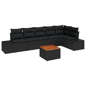 vidaXL Garden Sofa Set with Cushion 7 Pieces 3347968