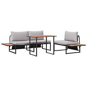 vidaXL Garden Dining Set 3 Pieces 3335889