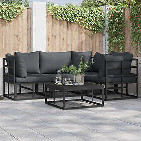 vidaXL Garden Sofa Set with Cushion 5 Pieces 3378865