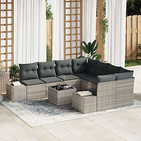 vidaXL Sofa Set with Cushion 9 Pieces 3347002