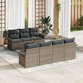 vidaXL Garden Sofa Set with Cushion 8 Pieces 3353938