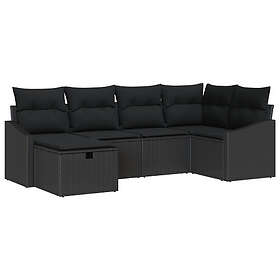 vidaXL Sofagruppe med Pute 7 Deler 3360614