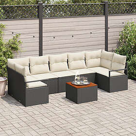 vidaXL Ensemble de Canapé de Jardin avec Rangement 8 Pièces 3356339