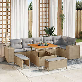 vidaXL Garden Sofa Set 9 Pieces 3363967