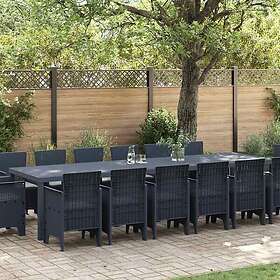vidaXL Garden Dining Set 15 Pieces 3378634