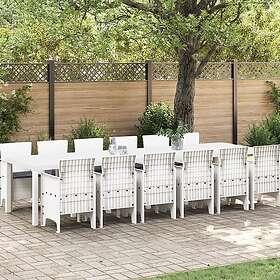 vidaXL Garden Dining Set 13 Delar 3378785