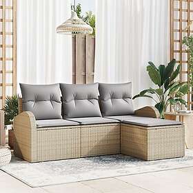 vidaXL Sofa Set with Cushion 4 Pieces 3354659