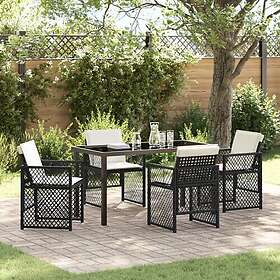 vidaXL Trädgårdsmatgrupp 5 Delar 3380618