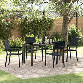 vidaXL Salemo Dining Set 5 Pieces 3379144