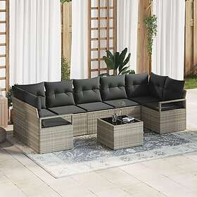vidaXL Garden Sofa Set with Cushion 8 Pieces 3354971