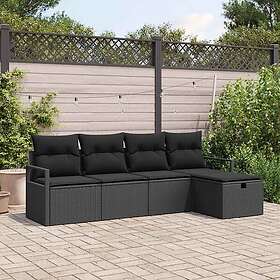 vidaXL Leone Hage Sofasett med Pute 5 Deler 3360494