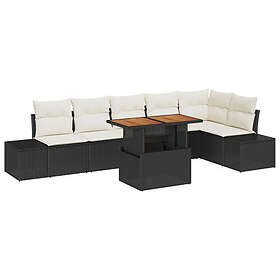 vidaXL Garden Sofa Set with Storage 7 Pieces 3358707