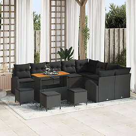 vidaXL Garden Sofa Set with Cushion 13 Pieces 3362439