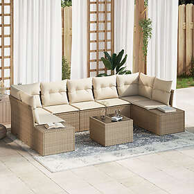 vidaXL Sofa Set with Cushion 8 Pieces 3346981