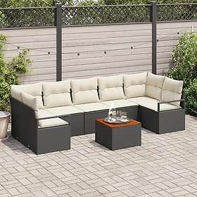 vidaXL Garden Sofa Set with Cushions 8 Pieces 3347670