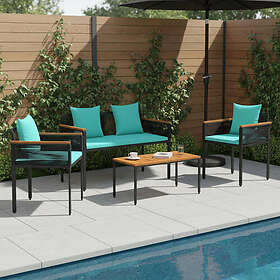 vidaXL Outdoor Furniture Set 4 Pieces 42025230