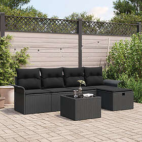 vidaXL Hage Sofasett med Pute 6 Deler 3360204