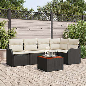 vidaXL Garden Sofa Set with Cushion 6 Pieces 3347453