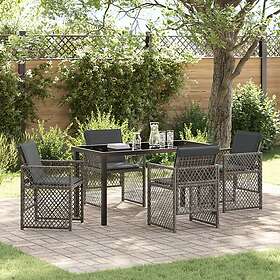 vidaXL Garden Dining Set 5 Pieces 3380626