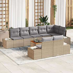 vidaXL Garden Sofa Set 9 Pieces 3356642