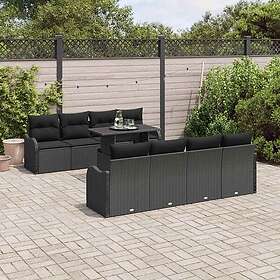 vidaXL Garden Sofa Set with Cushion 7 Pieces 3348429