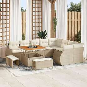 vidaXL Garden Sofa Set with Cushion 12 Pieces 3363856