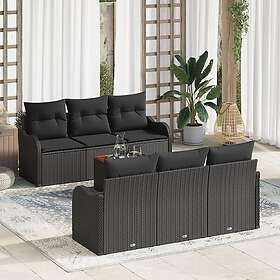vidaXL Garden Sofa Set with Storage 7 Pieces 3356070