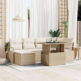 vidaXL Garden Sofa Set with Storage 7 Pieces 3357594