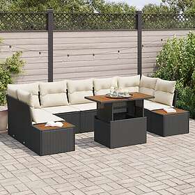 vidaXL Garden Sofa Set with Storage 8 Pieces 3358781