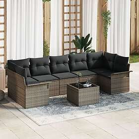 vidaXL Garden Sofa Set with Cushions 8 Pieces 3353948