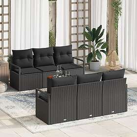 vidaXL Garden Sofa Set with Cushion 7 Pieces 3347653