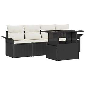 vidaXL Hage Sofasett med Pute 5 Deler 3348183