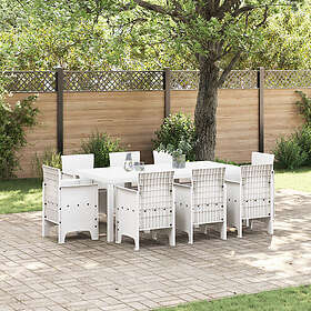 vidaXL Ensemble de Salle à Manger de Jardin 9 Pièces 3378583