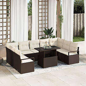 vidaXL Garden Sofa Set with Storage 10 Pieces 3357621