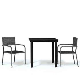 vidaXL Garden Dining Set 3 Pieces 3099583