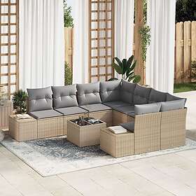 vidaXL Sofa Set with Cushion 9 Pieces 3347000