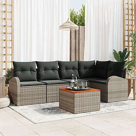 vidaXL Garden Sofa Set with Storage 6 Pieces 3356249